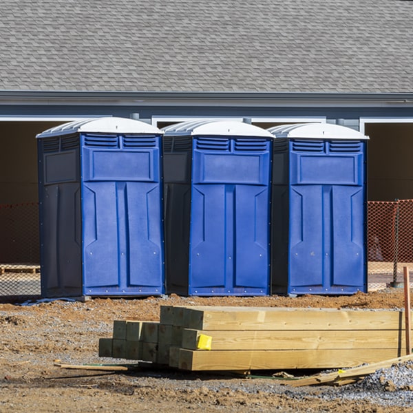 what is the cost difference between standard and deluxe porta potty rentals in Fort Irwin CA